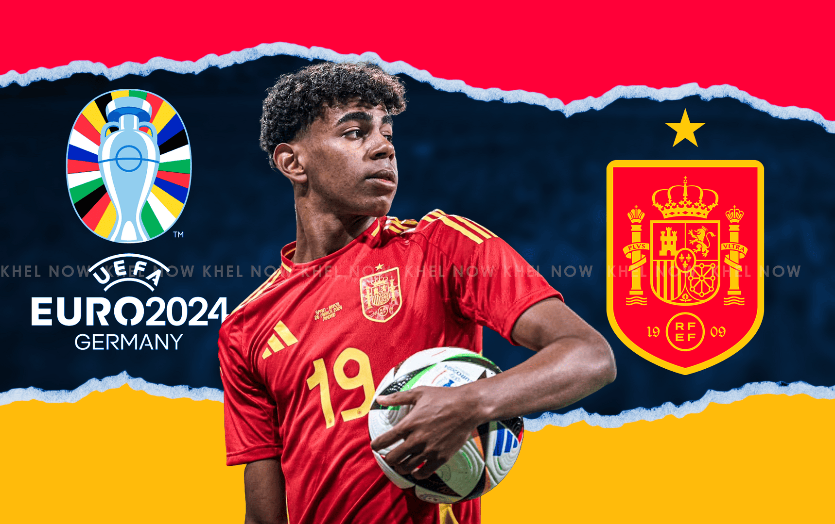 لباس تیم ملی اسپانیا در یورو 2024